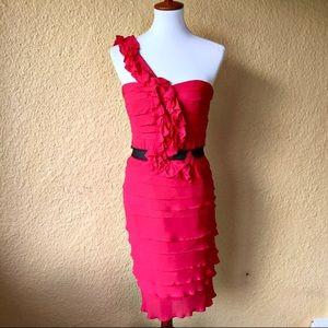Pink cocktail dress - BCBGMaxAzria - Size 2